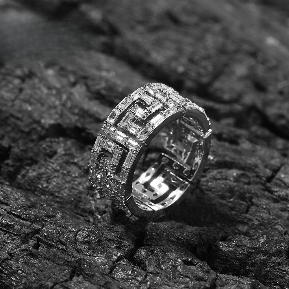 moissanite diamond urban hip hop jewelry