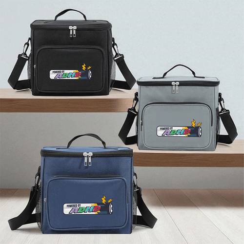 1 insulated lunch bag with ice pack portable for picnic essentials non food contact