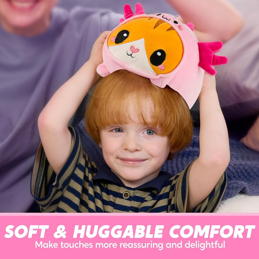 stuffed animal kawaii axolotl corgisaur cat plush toy 11 Temu