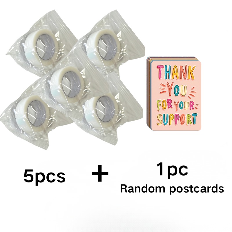 TEMU Lot de 5 bandes respirantes en PE pour extensions de cils + 1 , ruban d'isolation spécialisé pour extensions de cils, séparation et fixation des