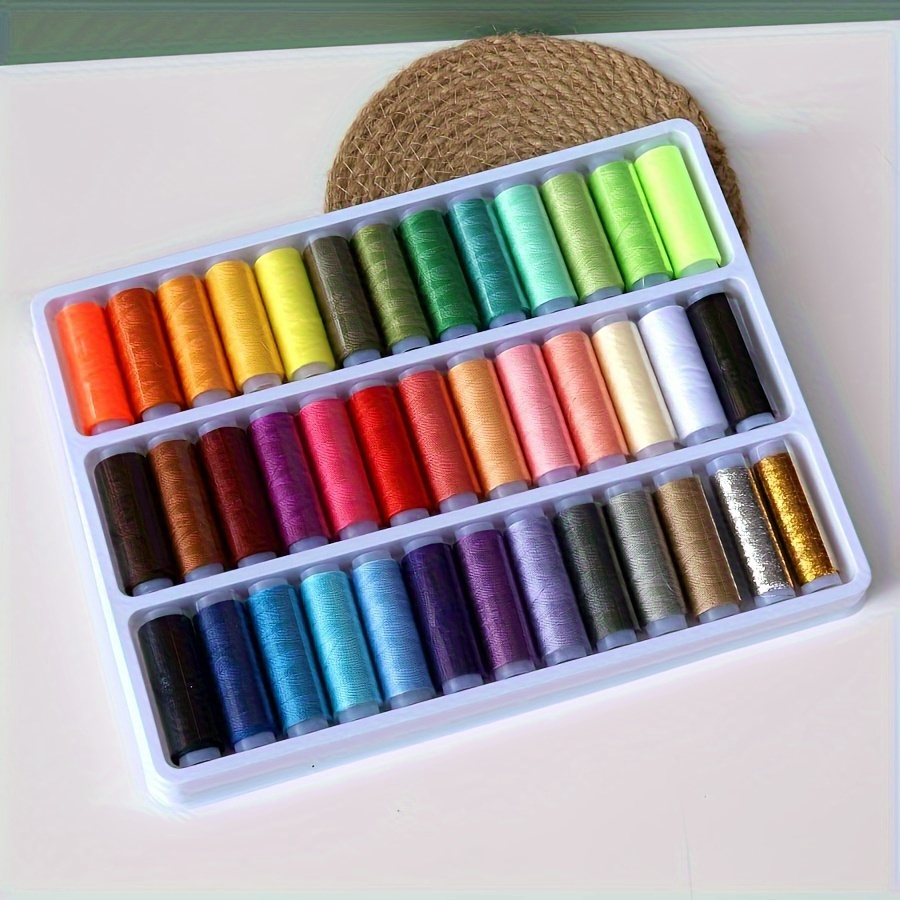 

39- Sewing Thread Set - 200 Each, , For Diy Sewing And Tailoring, Sewing Supplies