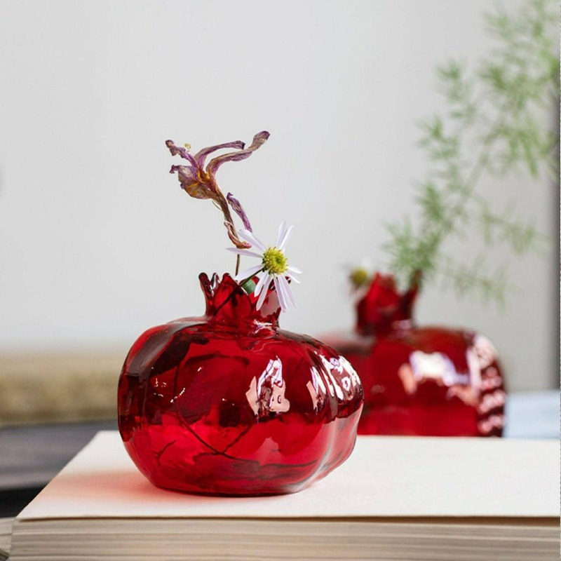 

1pc Art Vase, Shaped Round Vase, For