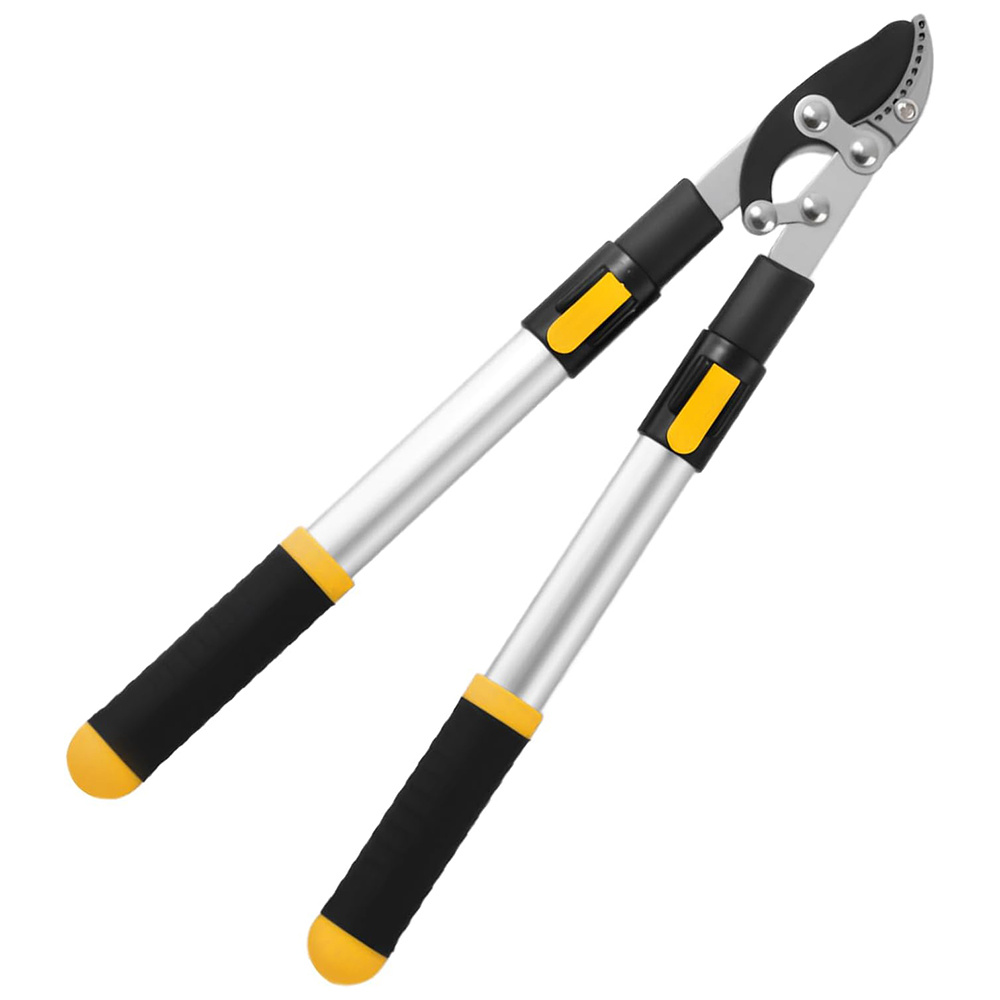 Loppers For Tree Trimming Heavy Duty Branch Cutter With Compound Action, Effortless Tree Pruner Extendable 21-26" Loppers For Gardening, Long Handle Pruning Shears With 2in Capacity
