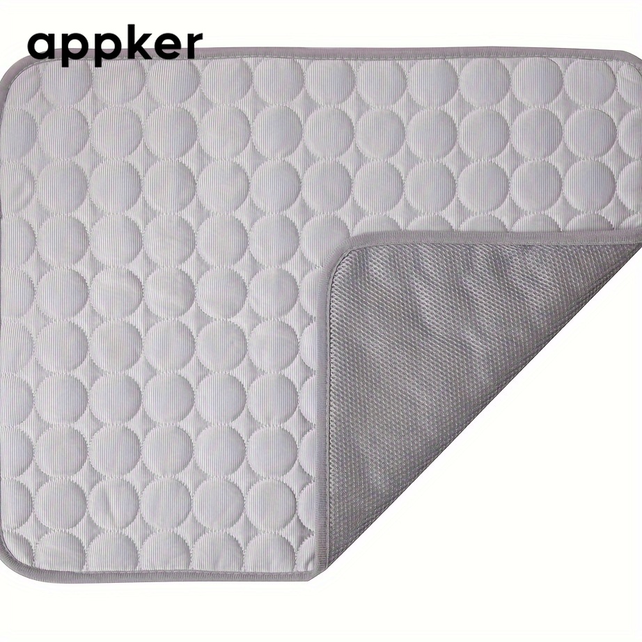 Image of Appker Dog Cooling Mat Medium/large Dog Bed Crate Mat Indoor And Outdoor Pet Mat Super Soft Comfortable Cat Sleeping Mat Washable Suitable For Cats And Dogs