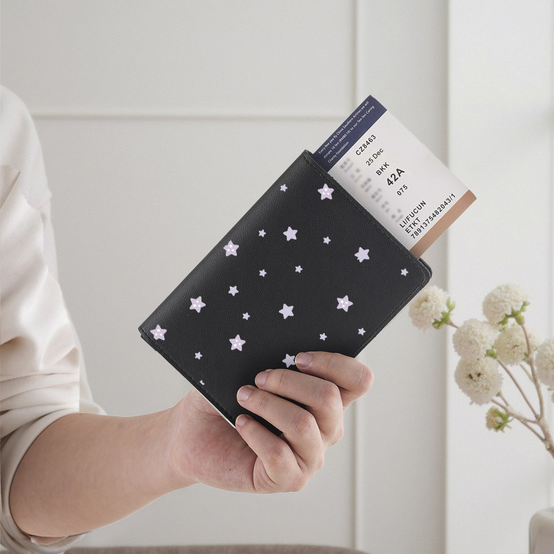 TEMU 1pc Multifunctional Passport Holder & Wallet Case With Card Slots - Travel Suitable For , Ids, Driver' License, Credit Cards, Cash - Lightweight