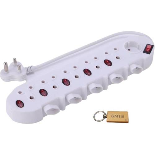 item picture 11 way multi plug power strip protector with multiple outlets universal design