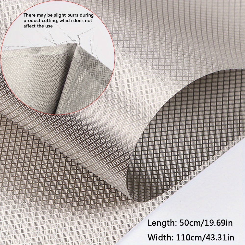 Image of 1pc 40*50cm/15.75*19.69in 50*110cm/19.69*43.32in Sizes Of Jacquard Anti-radiation Fabric (original Item Is Stock And )