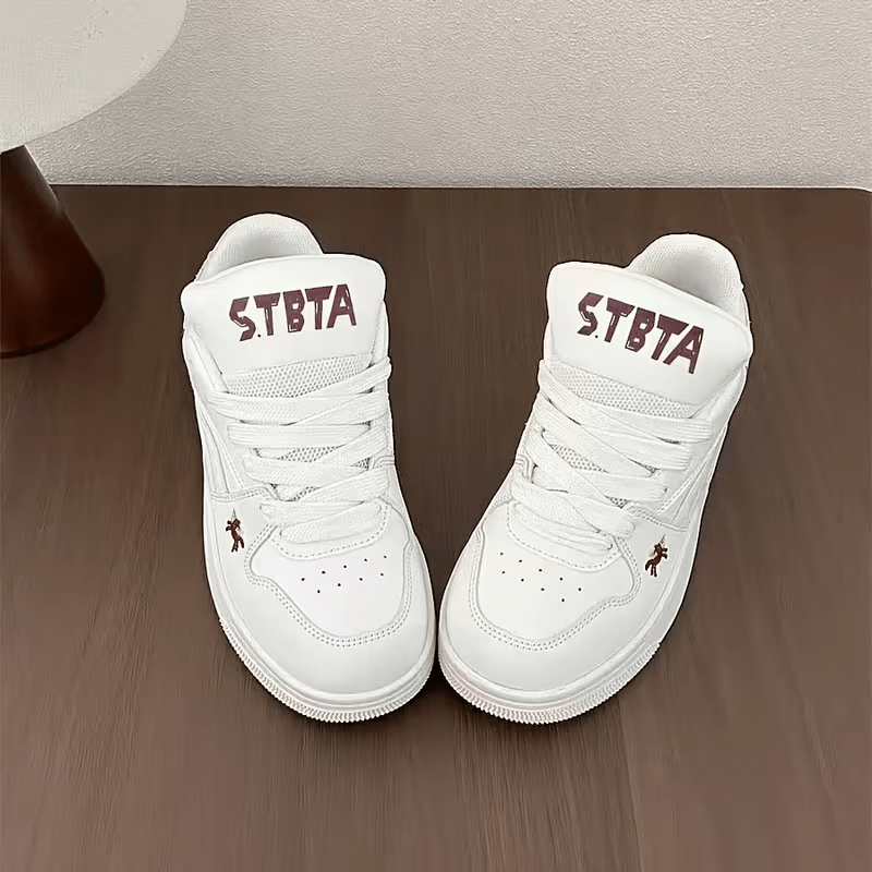 TEMU Casual Men Sneakers Flat Heel Comfortable Walking Shoes Breathable Durable For Travel Driving Daily Wear Trendy Footwear 2026 New, Women Shoes