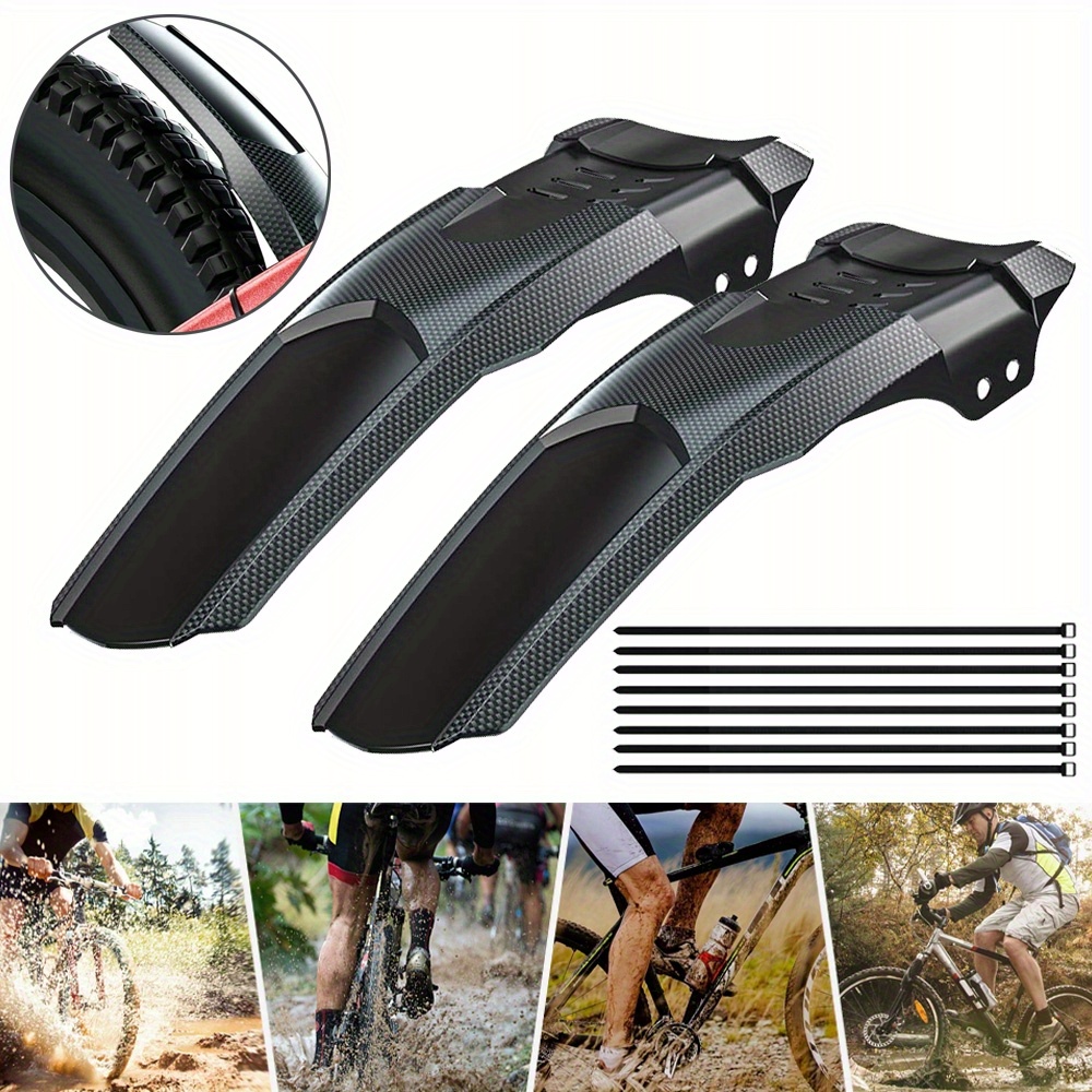 1 Pair Bicycle Mudguard Set, Adjustable Bicycle Mudguards, Front/rear Mudguards For Bikes
