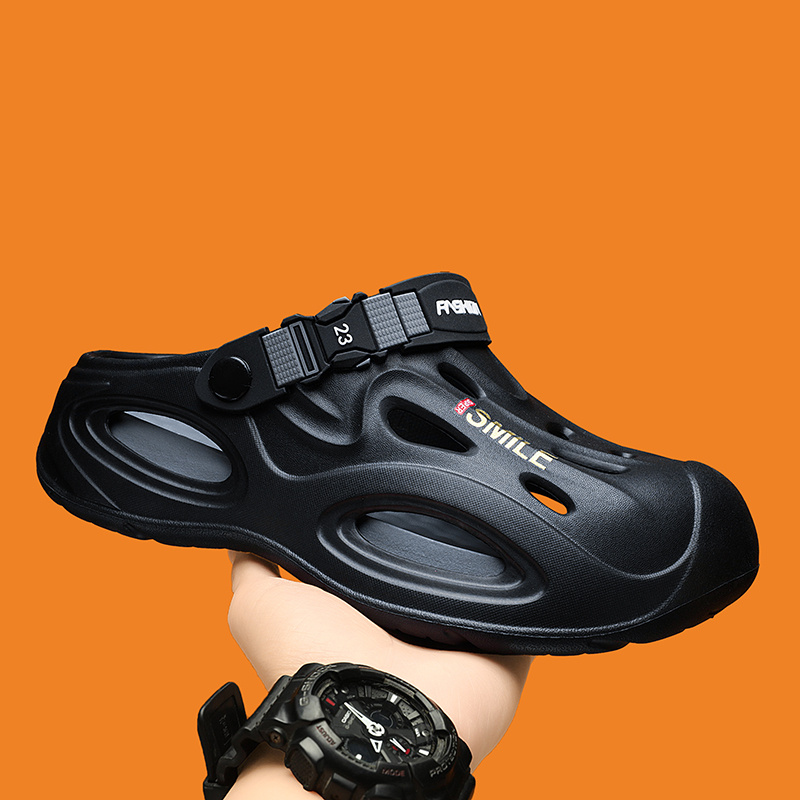 새로운 여름 투톤 나막신 38-45, 남성용,   shoes, 남성   스타일, 여름 신발, 여름 샌들, 신발, 남성 슬리퍼