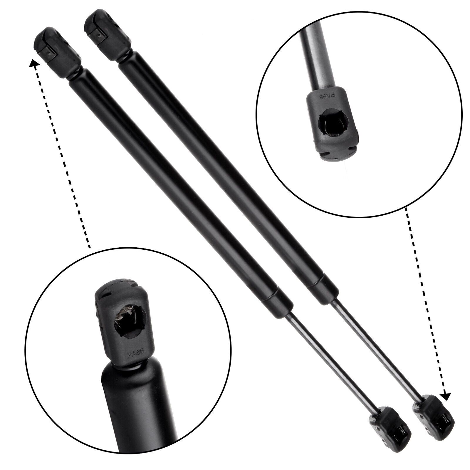 Front Hood Lift Supports Strut For Ford From 1997 To 2006 And Expedition From 1997 To 2003.