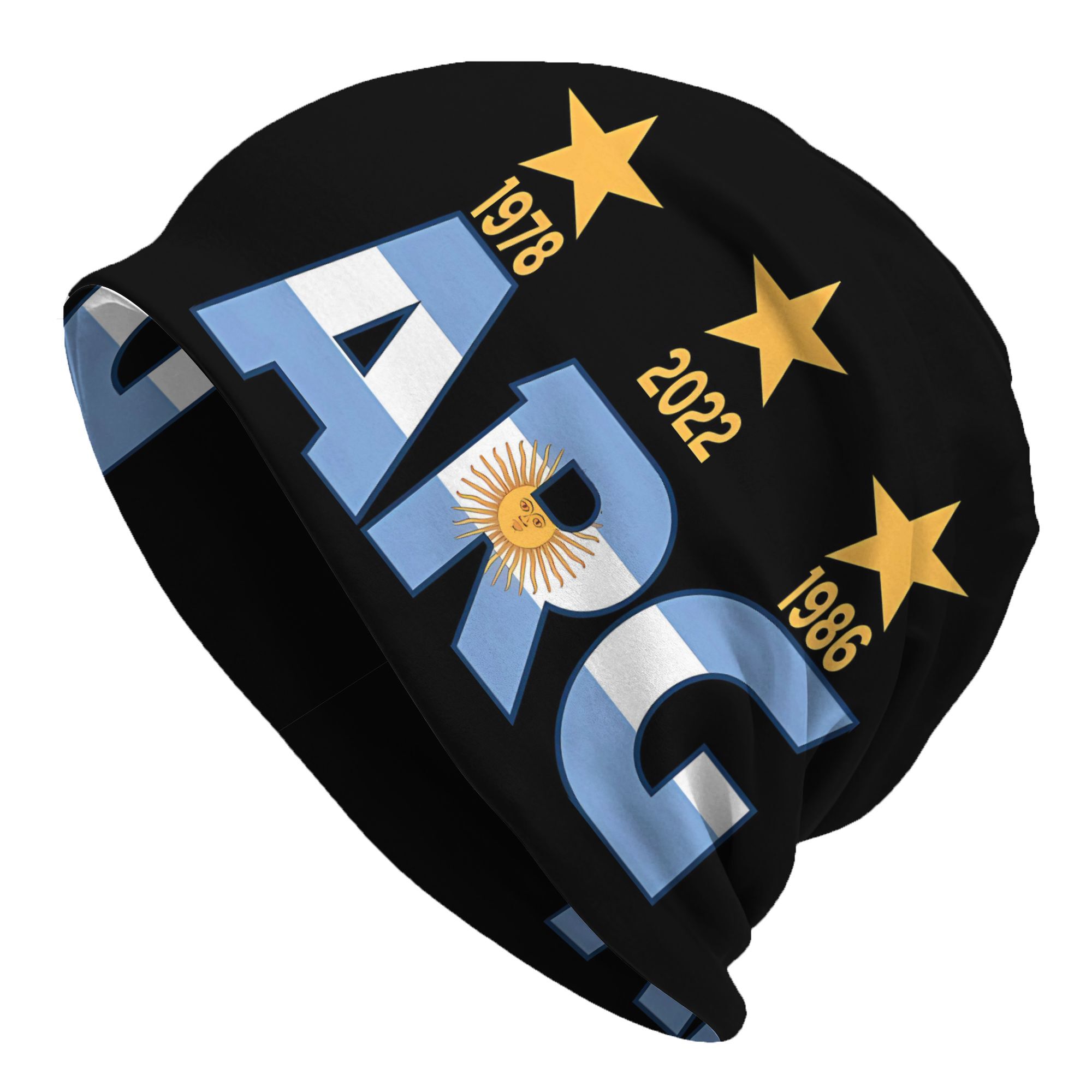 TEMU Argentina Beanies Caps Hat Fashion Bonnet Hats Men 2d Print Design