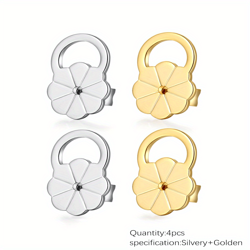 Earring Backs For Ears, Adjustable Heavy Earrings Lifters Backs