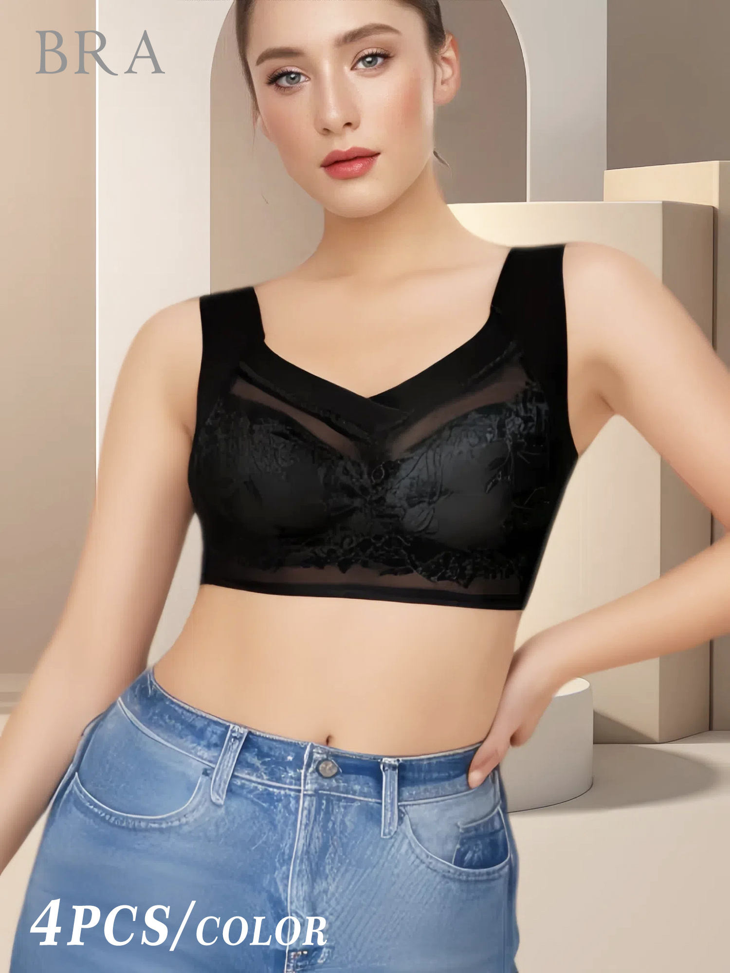 4pcs set sexy sports bra sold by 100 Spartans