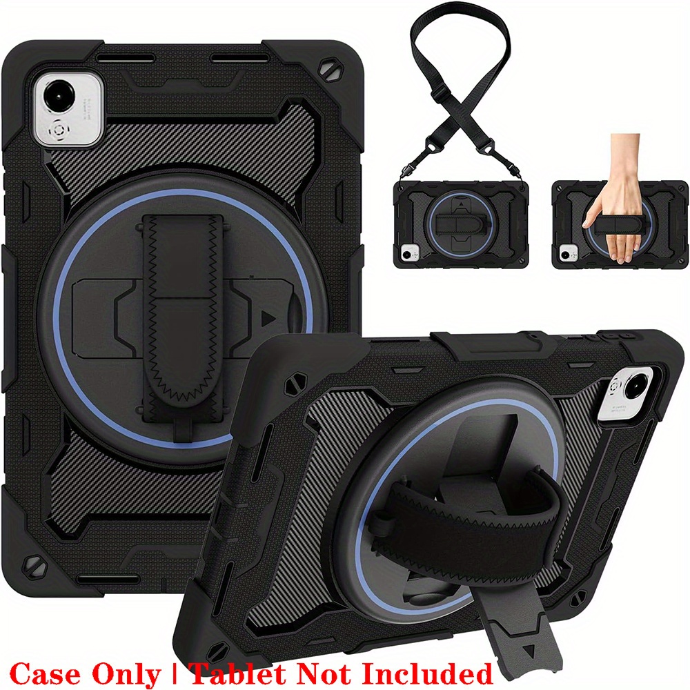 TEMU resistente a golpes para tabletas Honor X9A/X9 Pro 11.5 2025, con protector de pantalla, soporte giratorio, guantes y soporte para bolígrafo, en