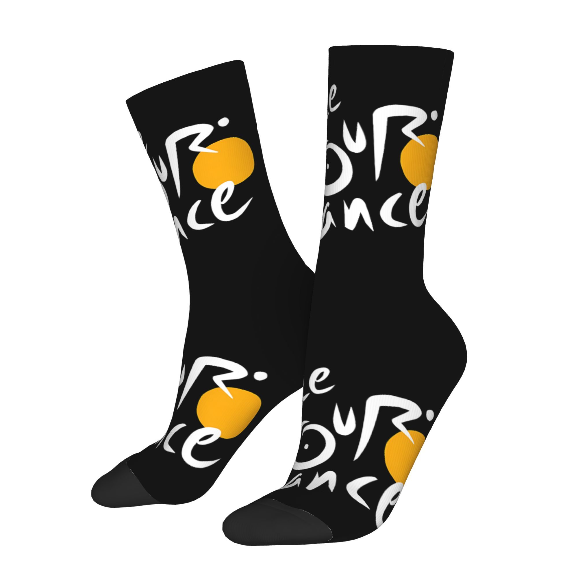 1pc tour   mens socks novelty crew sock pattern printed 0