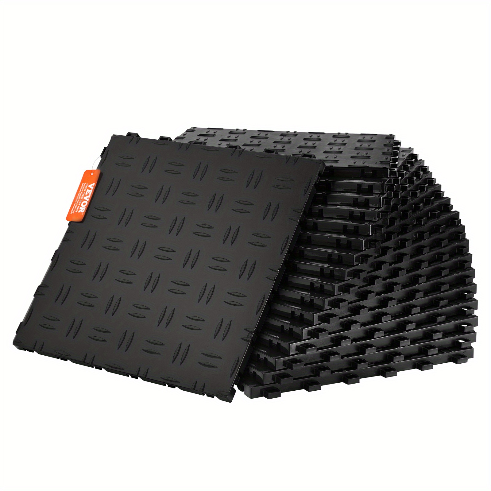 

Garage Floor Mat Black Polypropylene 25 Chain Installation Double Tire Pattern Not Applicable 12inch*12inch No Electricity