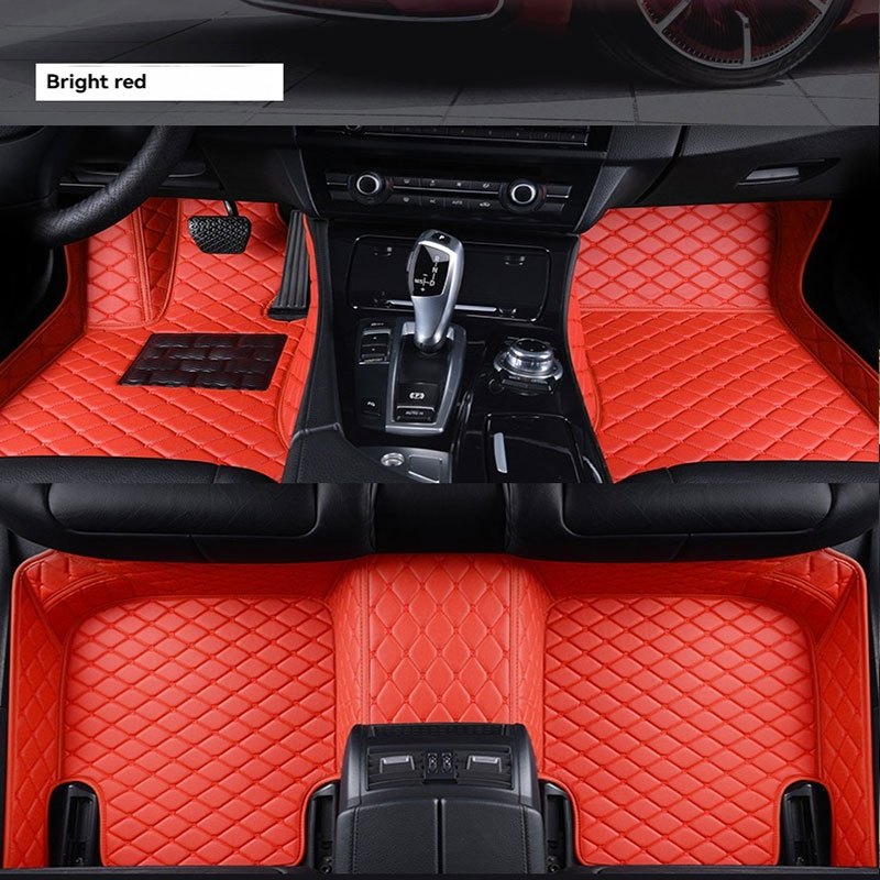  5 시리즈 gt 2010-2013 모델 전용 풀 서라운드 차량용 바닥 매트 세트, 제너럴 모터스 바닥 매트, 차량 카펫 매트, 미끄럼 방지, 4개, 블랙 차량 앞면 운전석 승객 바닥 매트 카펫 교체 내부 추가 차량 매트 3개 세트 차량용