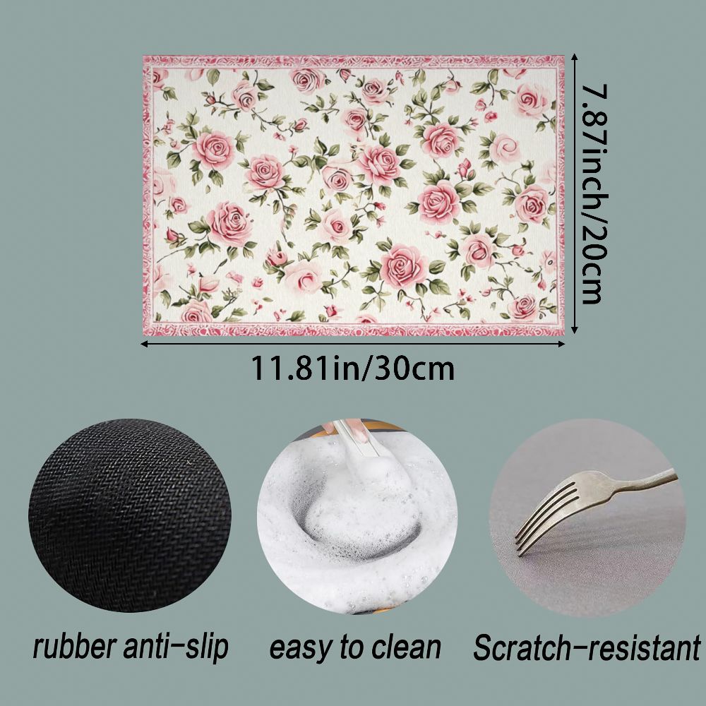 TEMU 1pc Large Diatomite Bath & Kitchen Floor Mat Suitable For Countertops, Bathrooms, Dish Drying - Quick-dry Non-slip Absorbent Diatomite Mud Drain