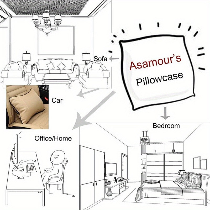 Funda de almohada estampada en 2D, 1 pieza, con patrón de tres gatos juguetones, colorida y adorable - Lavable a máquina, perfecta para decoración del hogar, sofá y dormitorio. Relleno no incluido. Sala de estar, accesorios para sofá | Funda de almohada decorativa, plana 2D