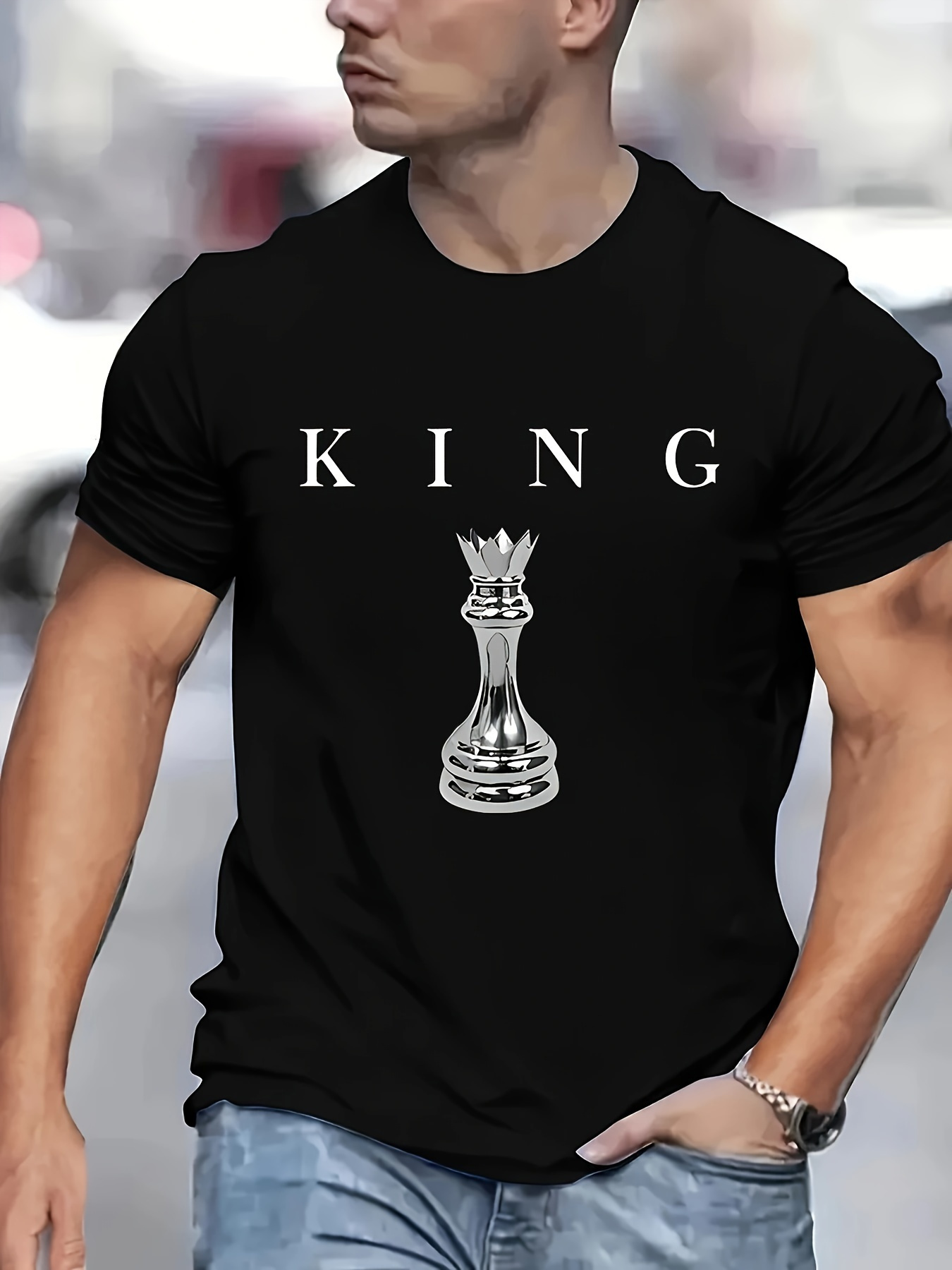 king shirt sold on Temu United States