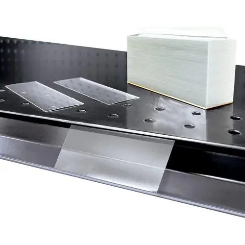 clear plastic price tag holder sold on Temu United States
