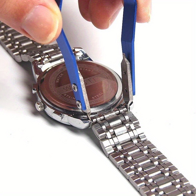 

Ergonomic Steel Watch Band - V- Bar Tool For Watches, Bracelets & Jewelry