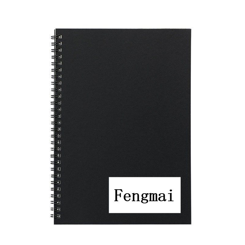 TEMU Fengmai 1 A5 50 Sheet 100 Page Spiral Notebook Office Notepad Drawing Book Writing Book Notebook Book