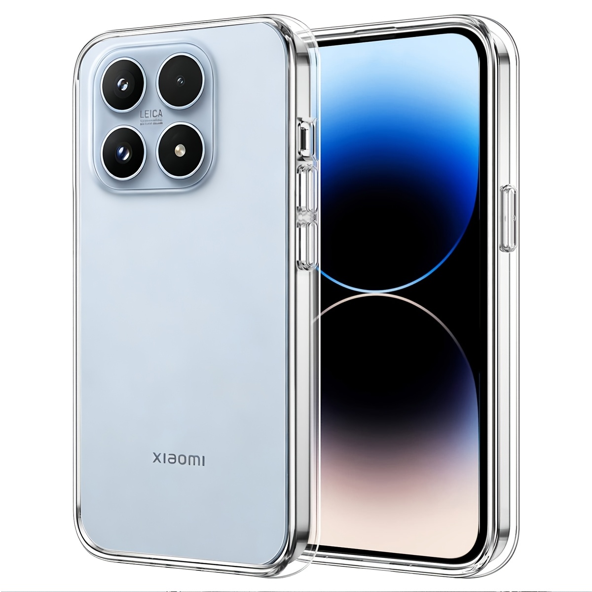 TEMU Phone Case: Suitable For Xiaomi 17 Phone Case, Transparent Drop-proof Full-coverage Soft Simple New Tpu Protective Cover