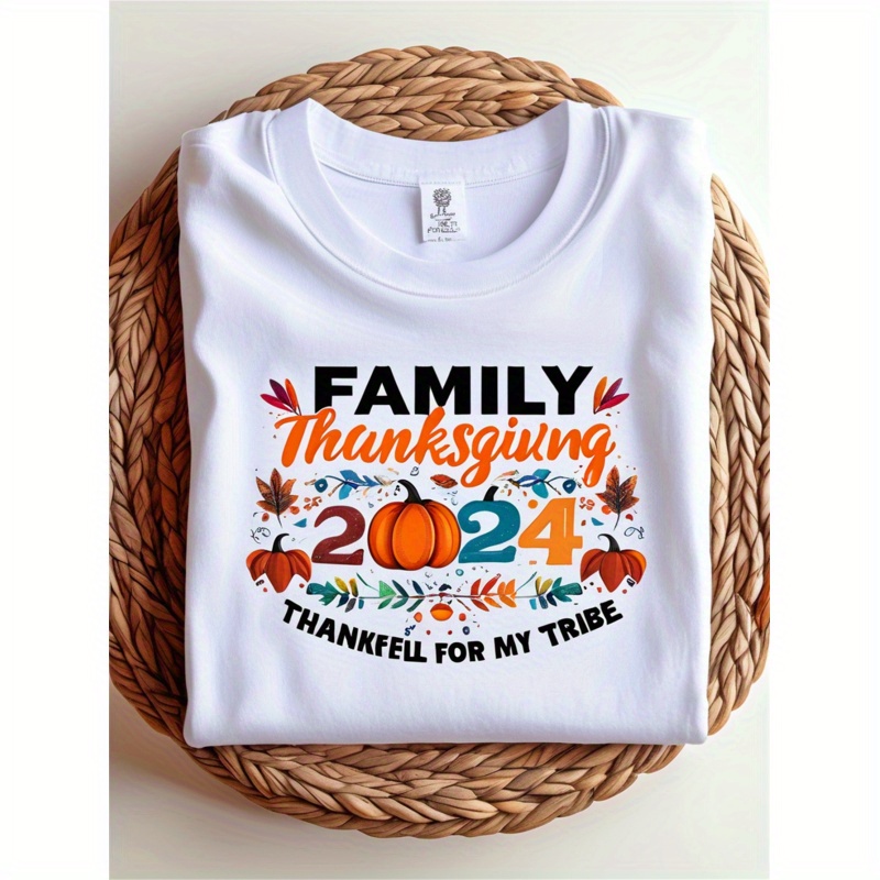 

Family Thanksgiving 2024 T-shirt, Thanksgiving , Family Reunion T-shirt, Thanksgiving Matching T-shirt, Gift For Family