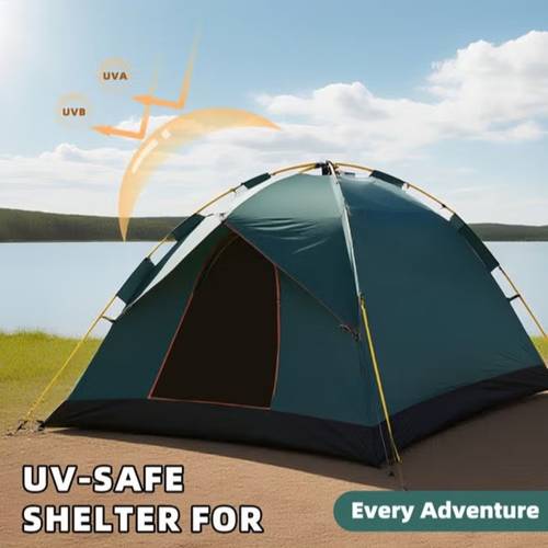2 person instant up camping tent high quality uv protection tent door dome tent suitable for outdoor travel picnic with carry bag