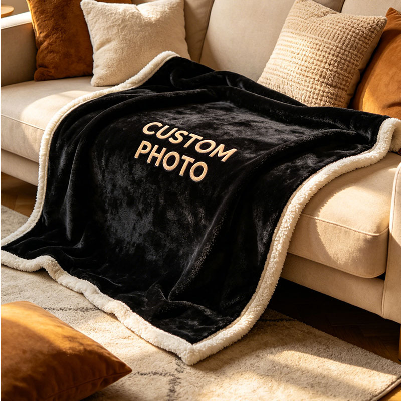 Special Custom Blanket, Soft and Warm Personalized Gift