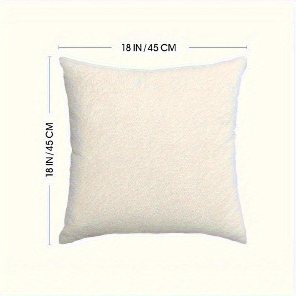 4pcs cat flower abstract art   printed zipper pillowcase double sided polyester printed pattern zipper closed home decoration living room bedroom and sofa home decoration not included in the pillow Product details 6