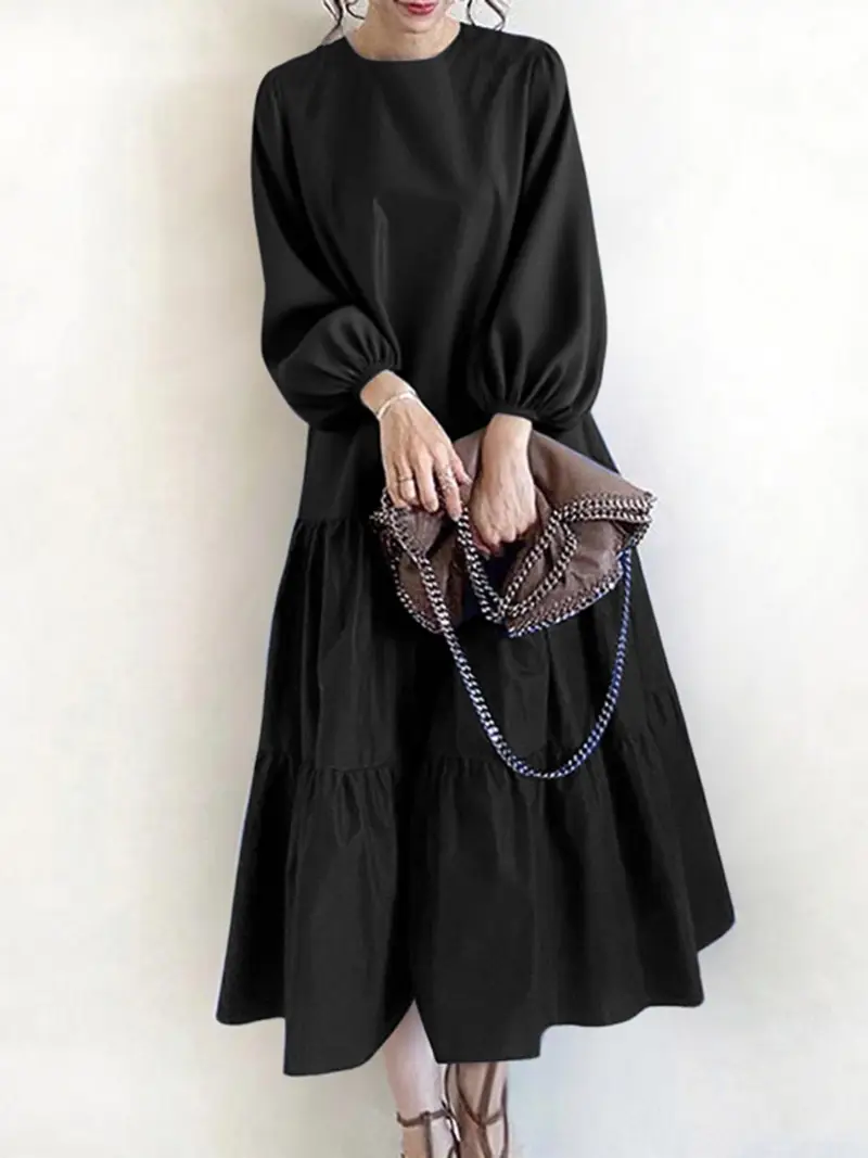 womens korean style oversized maxi dress elegant - Temu Mauritius womens korean style oversized maxi dress elegant - Temu Mauritius