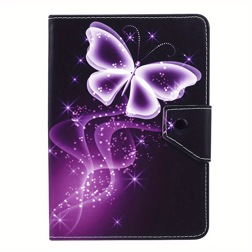 E-shop 10,1-Zoll Tablet-Hülle, 10-Zoll Tablet-Hülle, Magnetisch Verschließbare Reisehülle, Kunstleder-Ständerhülle für alle 9,6,5-Zoll /iOS/Windows