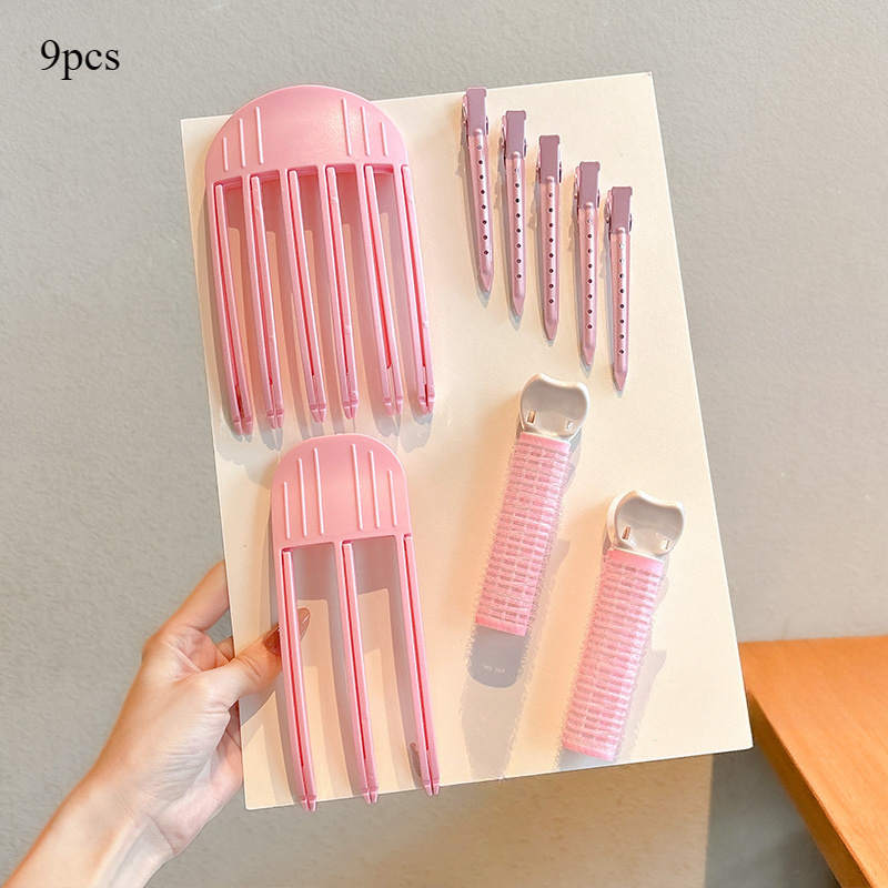 

9/12/13pcs Hair Styling Set For Women - Volumizing Root Clips, Bangs Fluffy Tools & Multi-functional Hairpins For Quick Hairstyles