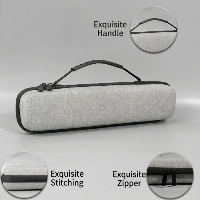 TEMU New Hard Shell Eva Curling Iron Storage Bag, Anti-drop Multifunctional Travel Case For Hair Straighteners & Hair Clips, Portable Hair Styling