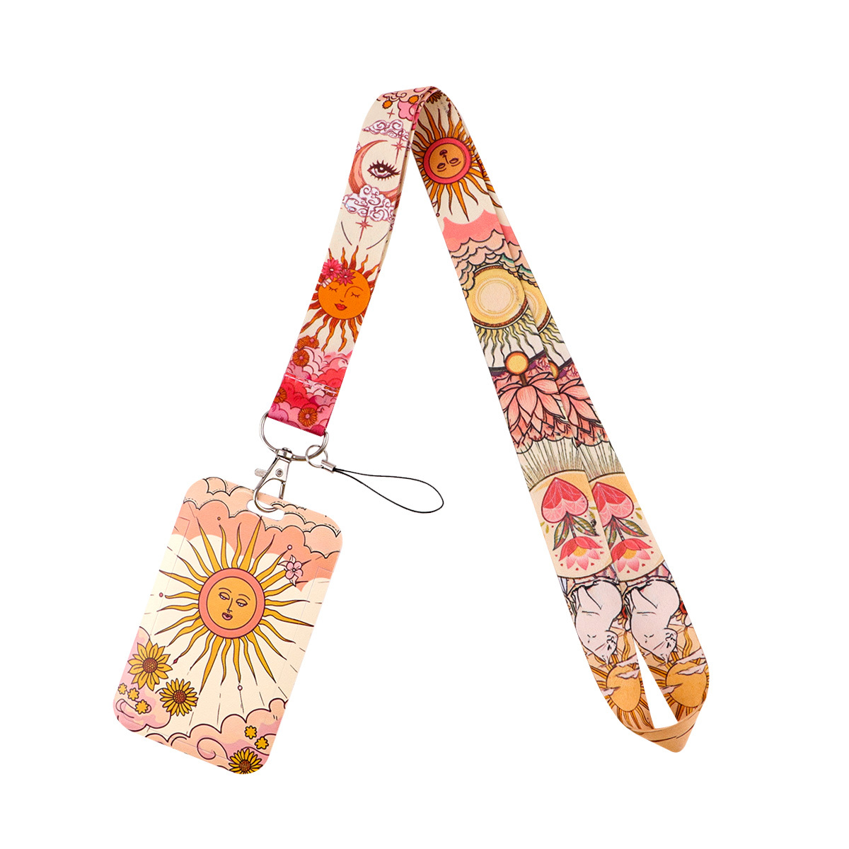 E-shop Sun New Niedliche Anime Lanyard Kreditkarten ID Halter Tasche Frau Reise Bank Bus Visitenkarten Abzeichen