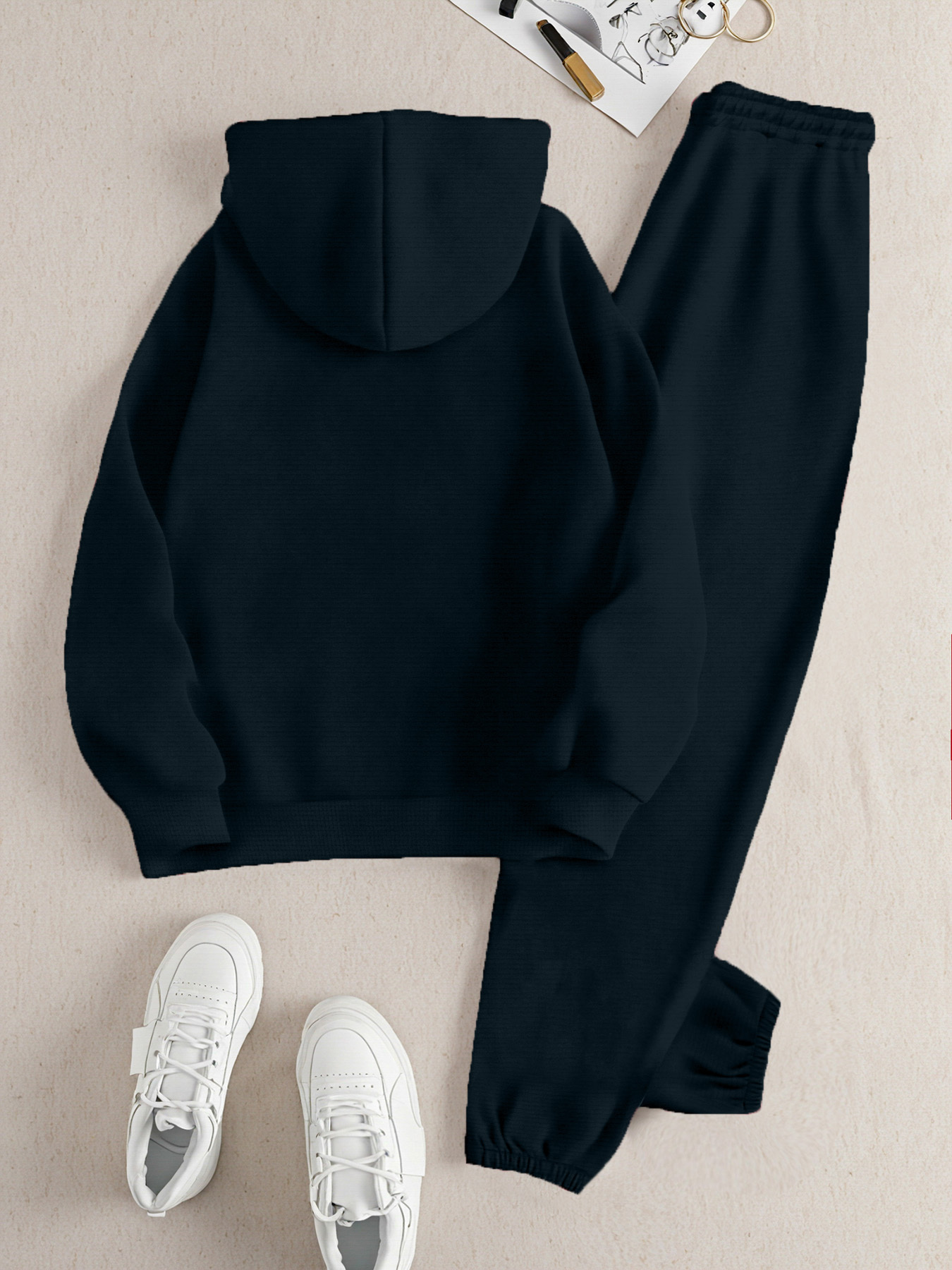 2025 autumn winter new arrival soccer mom set casual letter Temu