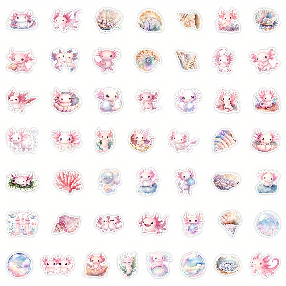50pcs Pink Creative Graffiti Stickers Suitable For , Luggage, Helmet, Desktop, Mug, Notebook Stickers And More