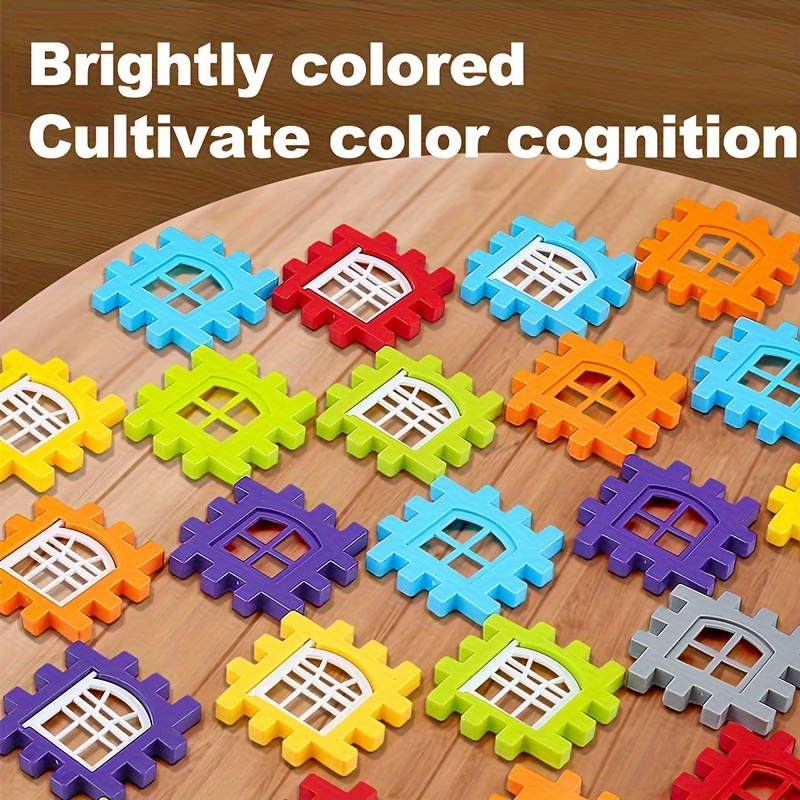 70pcs Interlocking Bricks Set Educational Toy