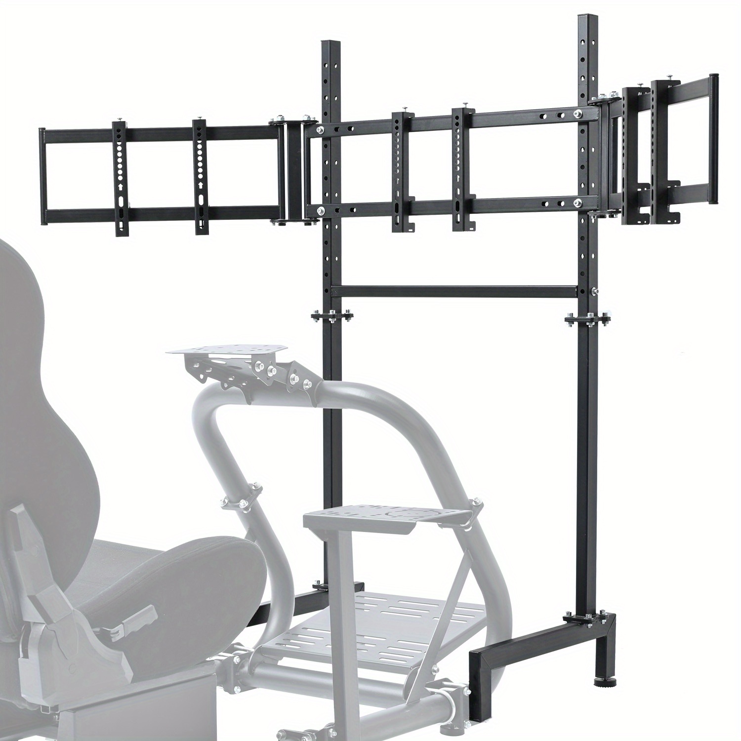 TEMU Zootopo Triple Monitor Mount Stand For Racing Simulator Cockpit