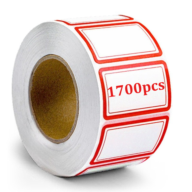TEMU New Thickened 1700pcs Refrigerator Freezer Labels - Super Strong Adhesive, No Residue - , Reusable Label Stickers, Suitable For Marking Storage