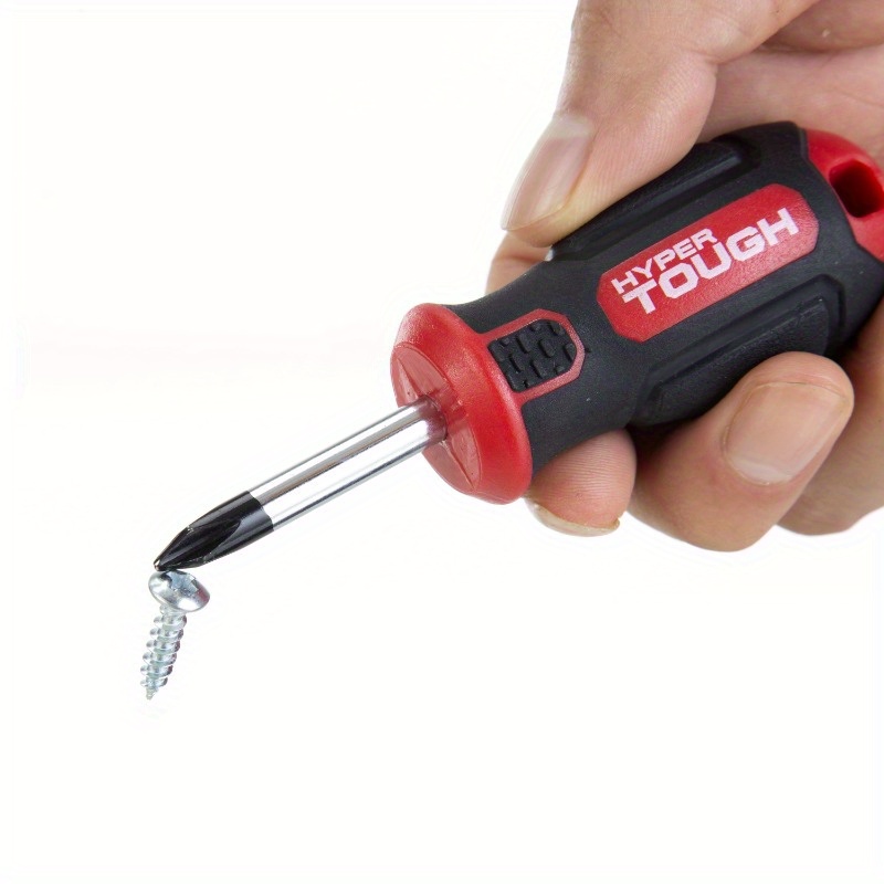 2pcs stubby screwdriver set 4 inch non electric manual hand tool with ergonomic handle durable metal construction for tight spaces screwdriver set for diy projects screwdriver set for tight spaces screwdriver set for tight spaces Product details 6