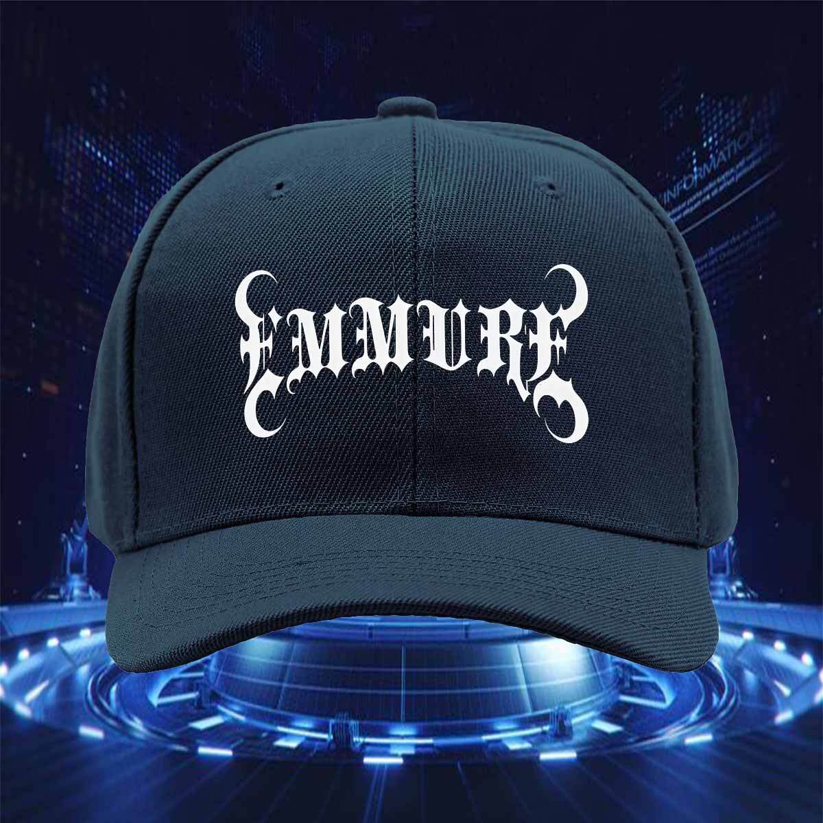 emmure band logo baseball cap for adjustable snapback hat with iconic logo print lightweight suitable for outdoor sports concerts casual wear unisex for wear hand washable