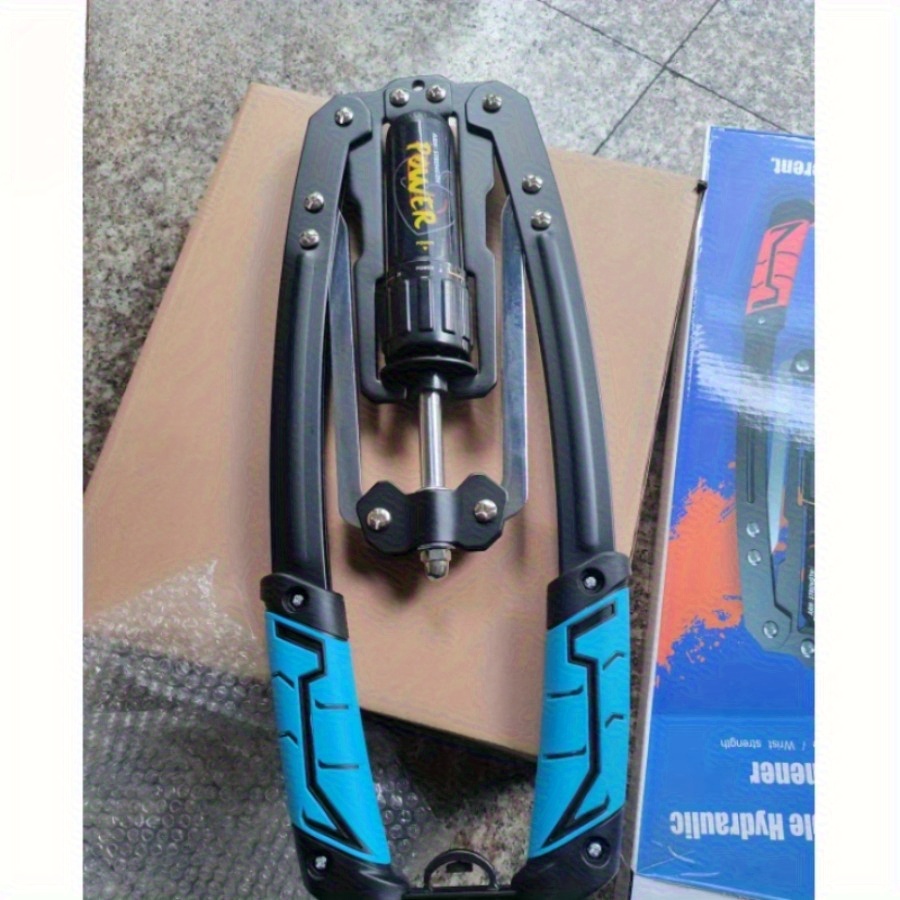 2pcs hydraulic adjustable arm trainer home fitness equipment with non   smooth hydraulic   system suitable for upper limb chest and abdominal muscle training black hand   fashionable fitness accessories Product details 1