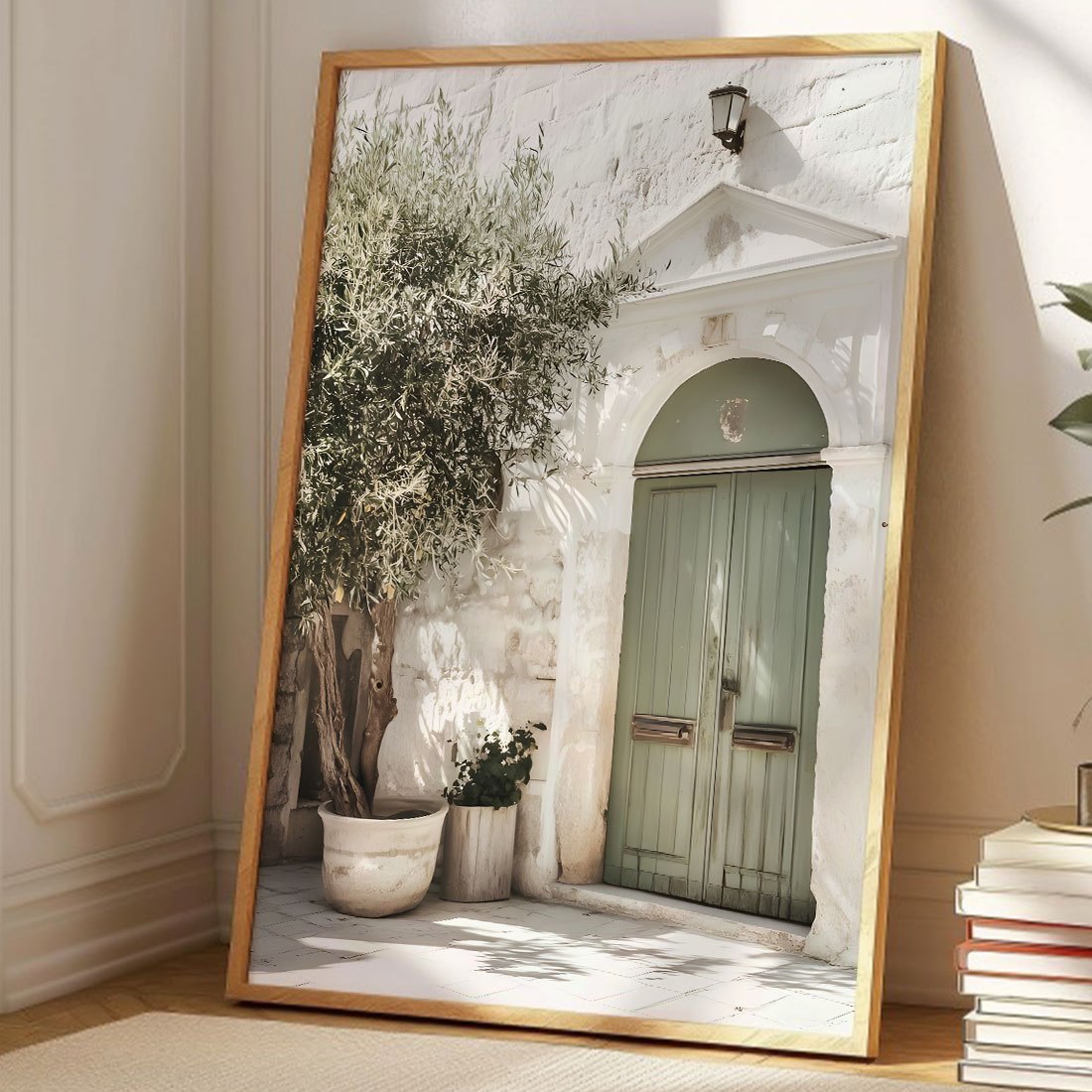 1pc italienische architektur olivenbaum canvas druck - Temu Luxembourg