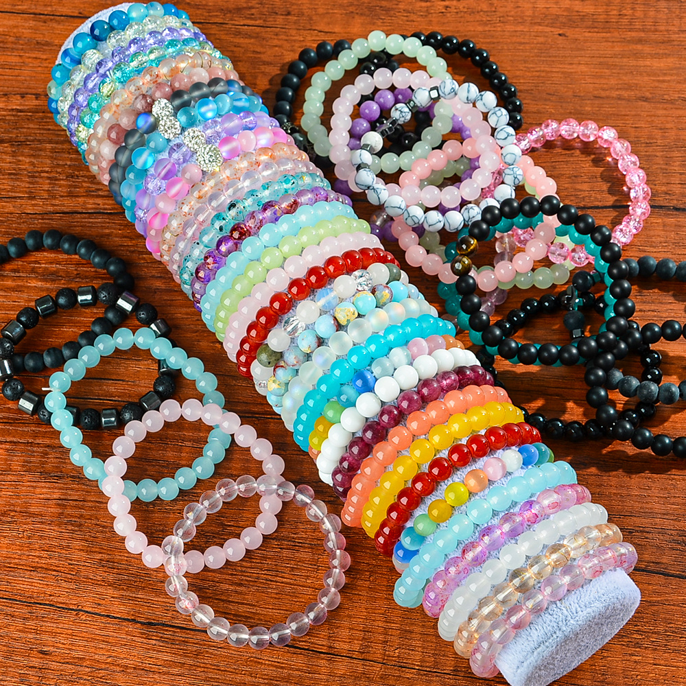 Bohemian Beaded Stone Bracelet Set for All Occasions