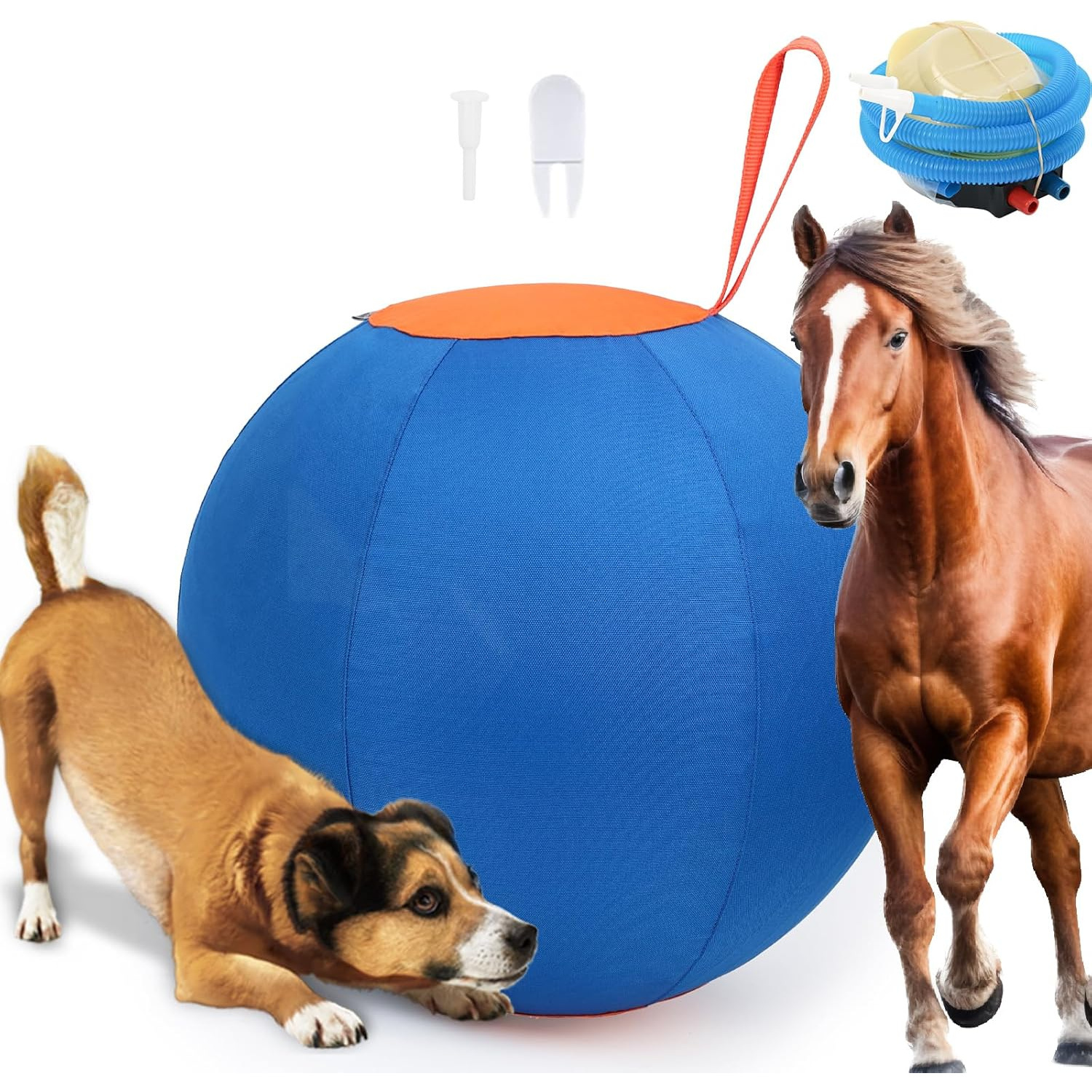 

A Collection Of Shepherd Balls And Puppies, Play Balls For Horses, And Small Animal Toys For Cows And Dogs, Appropriate For Dogs, Horses, Cows, Sheep, And Other Animals.