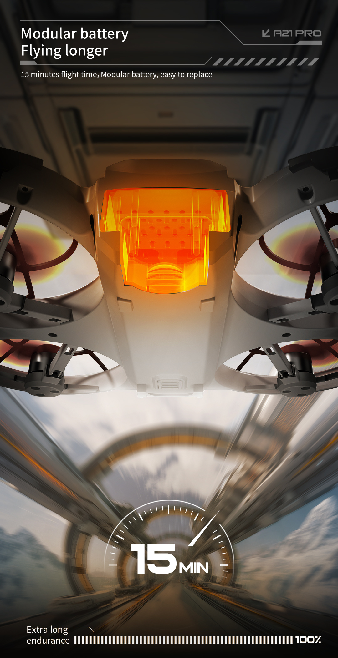 FPV Drone with Professional 4K Dual Camera - GPS Drone, Brushless Motor, One-Touch Takeoff/Landing, 15 Min Flight Time, Optical Flow Positioning, Wi-Fi/APP/Infrared, for Aerial Photography, Racing, Vlogging - Ideal Gift for Adults & Drone Enthusiasts, High Quality Drone, Vlogging Equipment, Highquality Construction, Outdoor Adventure, Stylish Design, Stable Flight, Tech Lovers